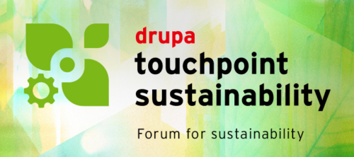 Banner drupa Touchpoint Sustainability